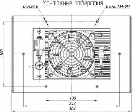 Термоэлектрический охладитель UNISPLIT-200-24-65-00